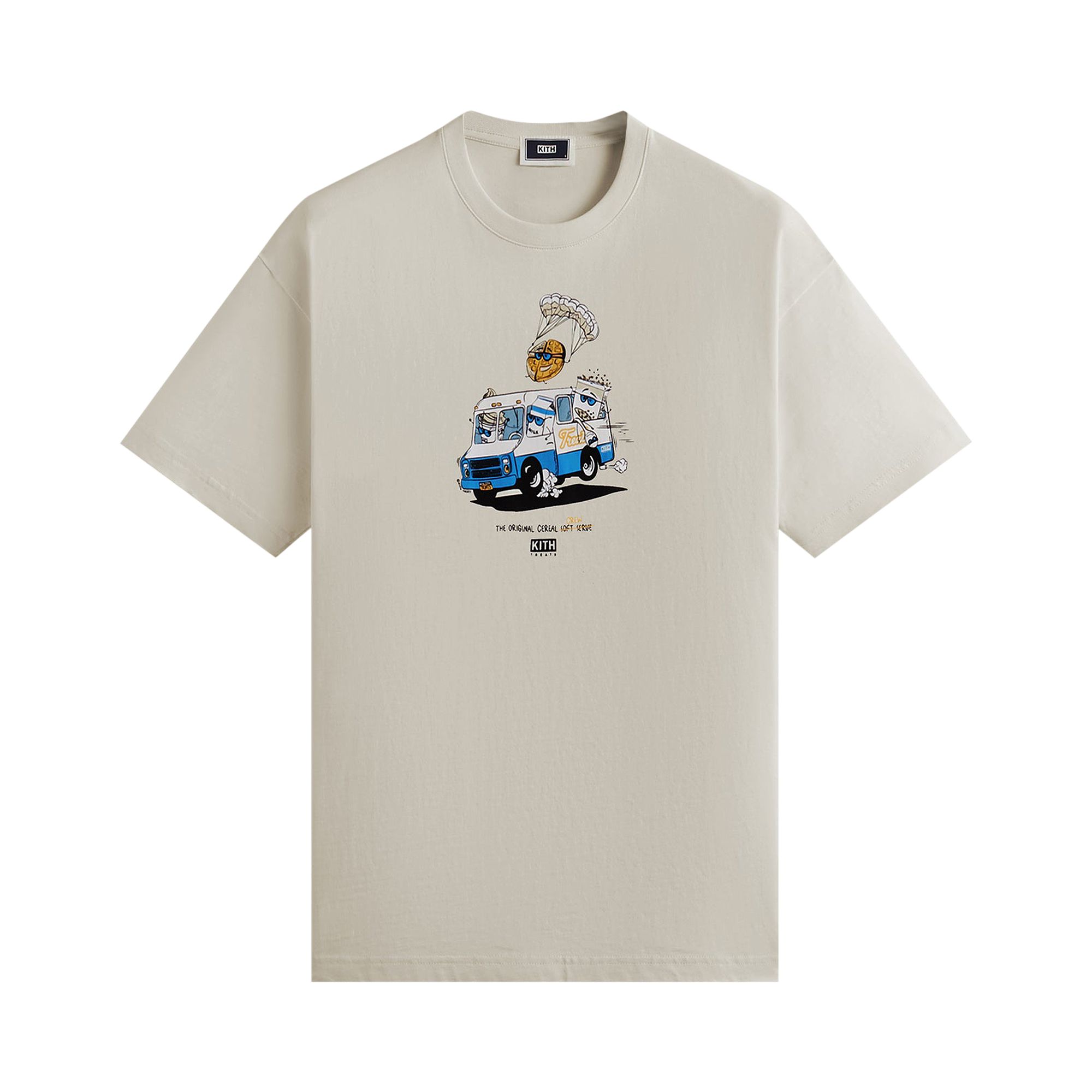 Pre-owned Kith Treats Parade Ii Vintage Tee 'sandrift' In White