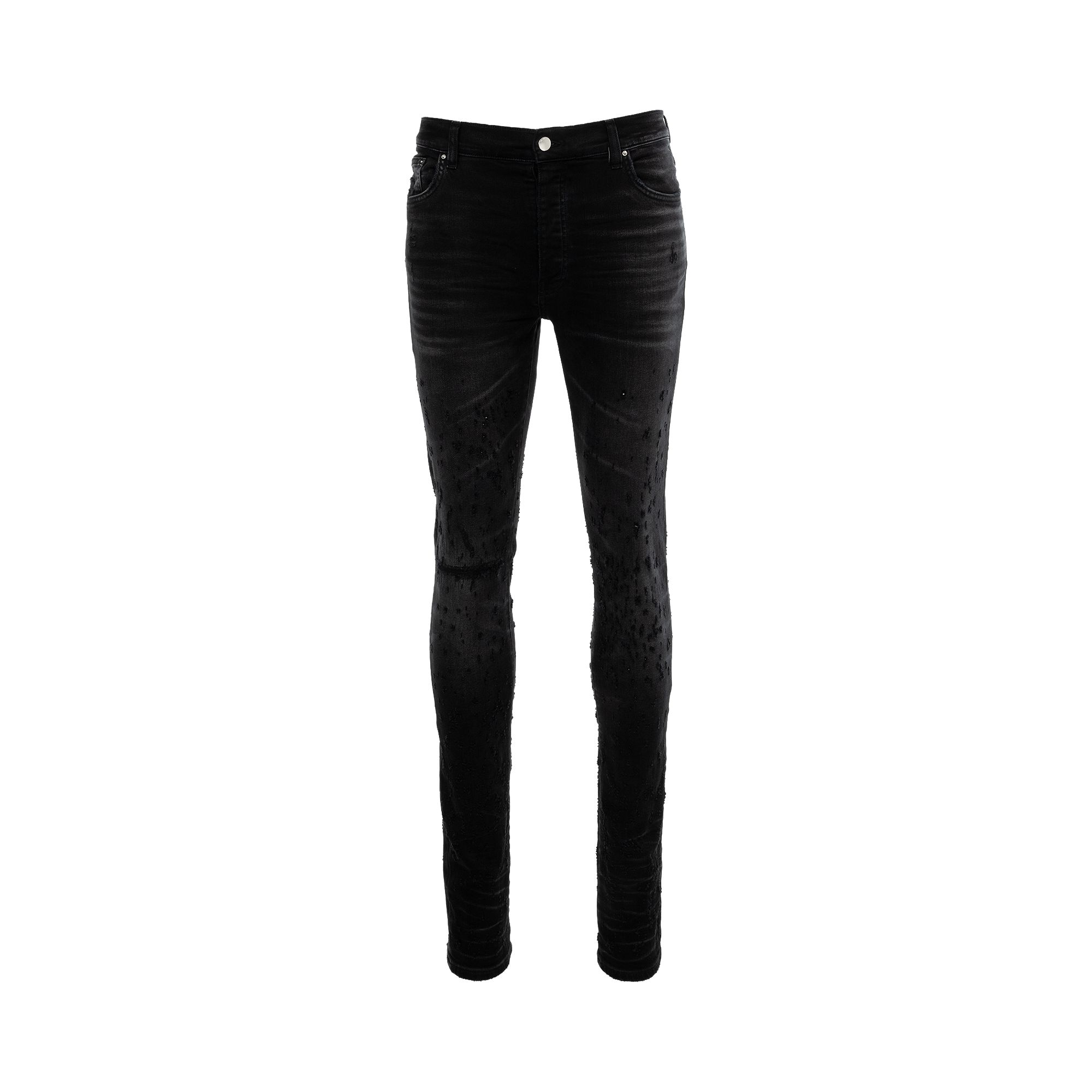 Pre-owned Amiri Shotgun Skinny Jean 'faded Black' | Men's Size 28