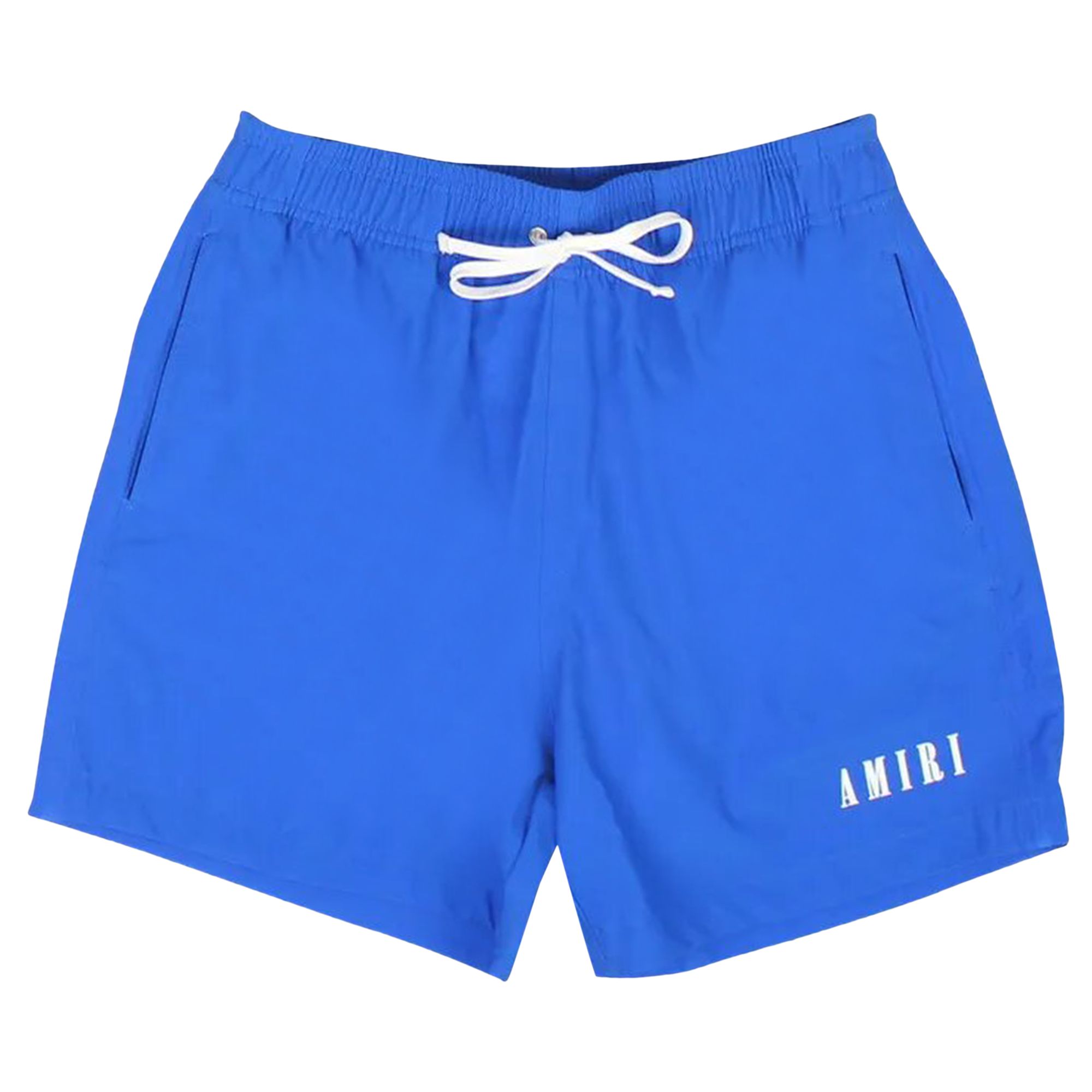 Pre-owned Amiri Core Logo Swim Trunks 'pond Blue' | Men's Size L