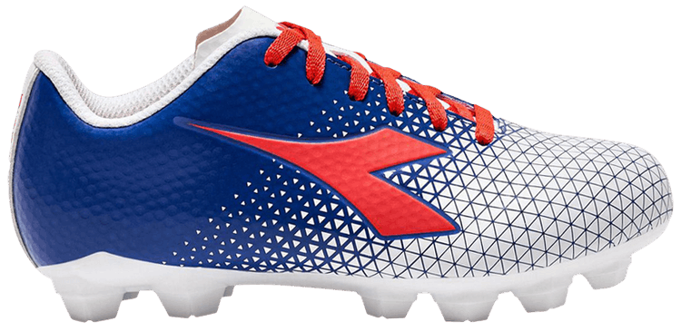 Diadora Cattura GR LPU Big Kid Royal Blue Red Fluo