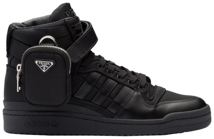 Buy Adidas x Prada Re-Nylon Forum High 'Black' - 2TG193 3LJX