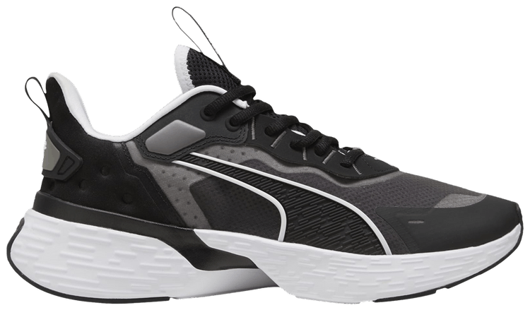 Puma Softride Sway Black Cool Dark Grey