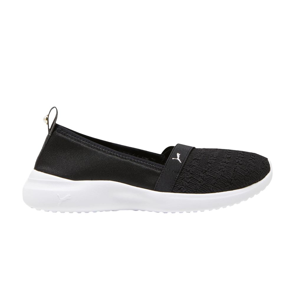 Pre-owned Puma Wmns Adelina Regent Romance 'black White'