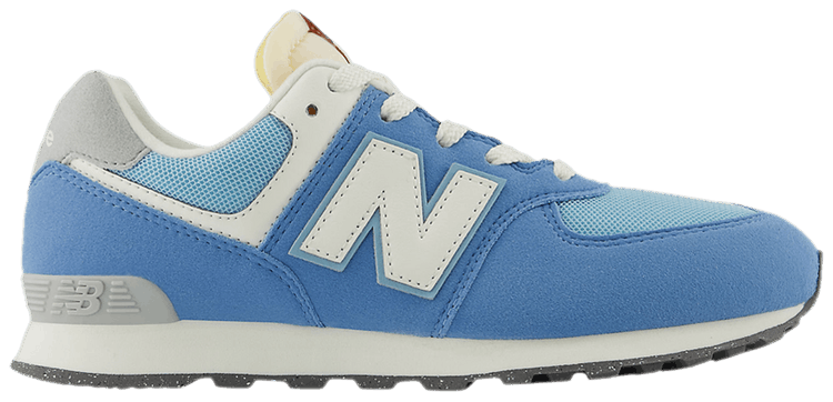 New Balance 574 Big Kid Blue Laguna
