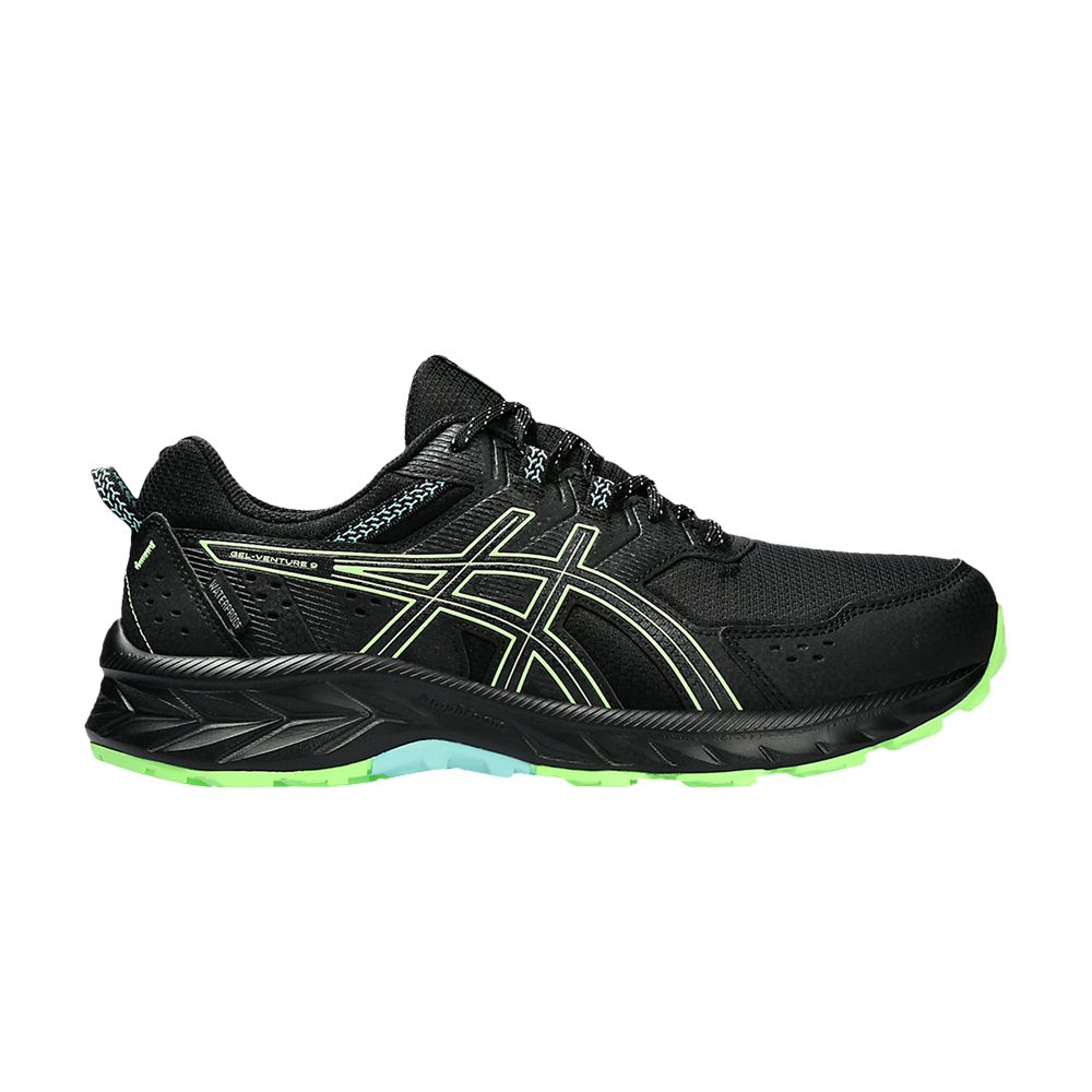 Pre-owned Asics Gel Venture 9 Waterproof 'black Illuminate Green'