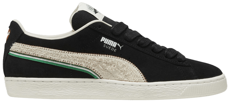 Puma Suede For The Fanbase   Black Warm White