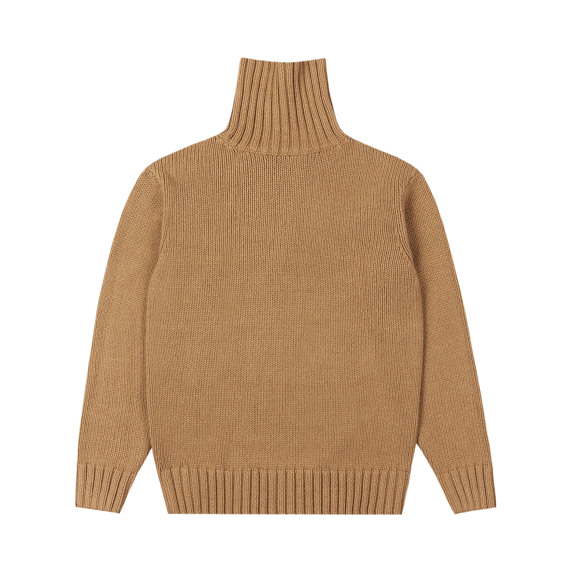 Pre-owned Helmut Lang Archive Turtleneck Sweater 'camel'