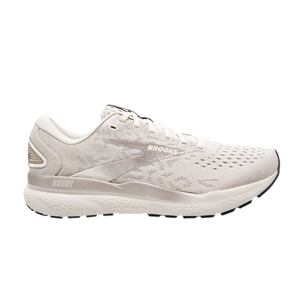 Pre-owned Brooks Ghost 16 'coconut Forged Iron' In Cream