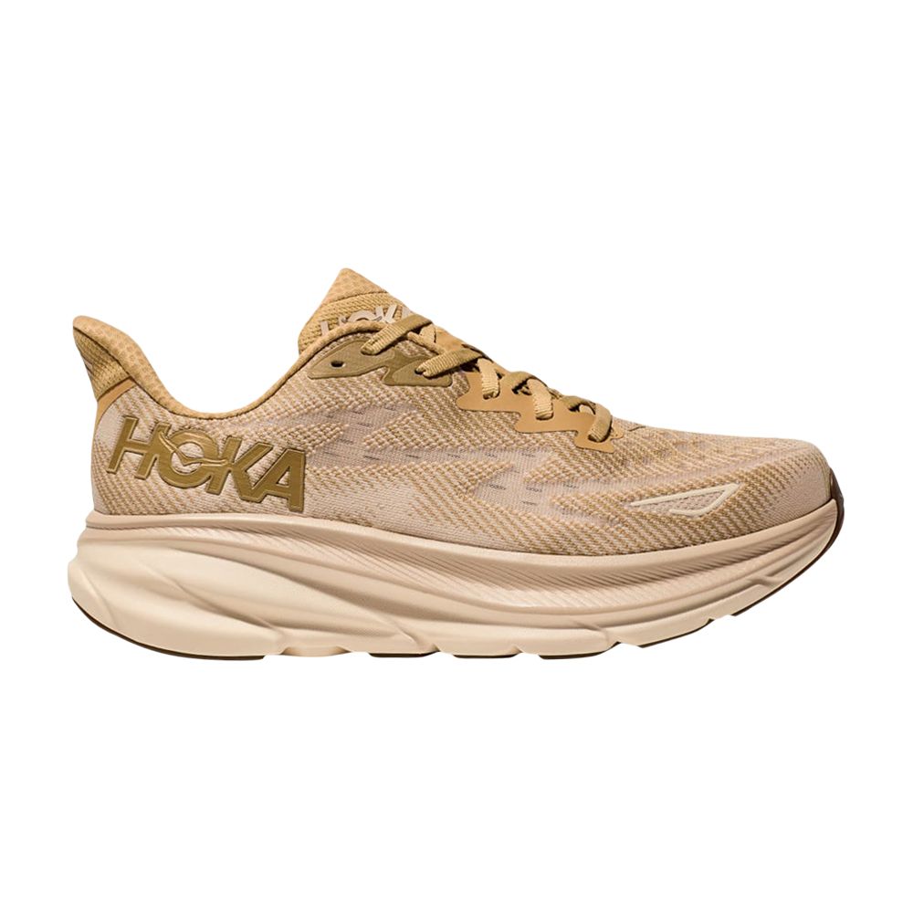 HOKA Clifton 9 'Wheat Shifting Sand' | Brown | Men's Size 13