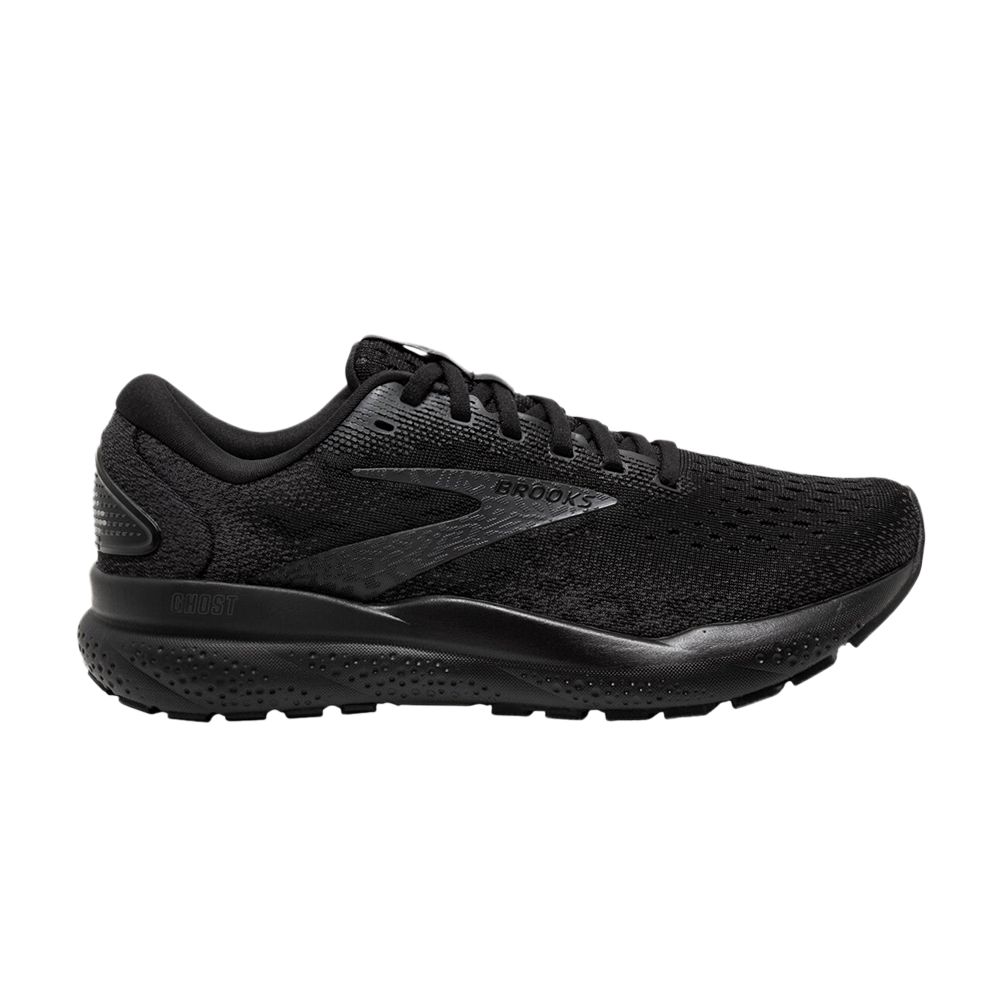 Pre-owned Brooks Wmns Ghost 16 'black Ebony'