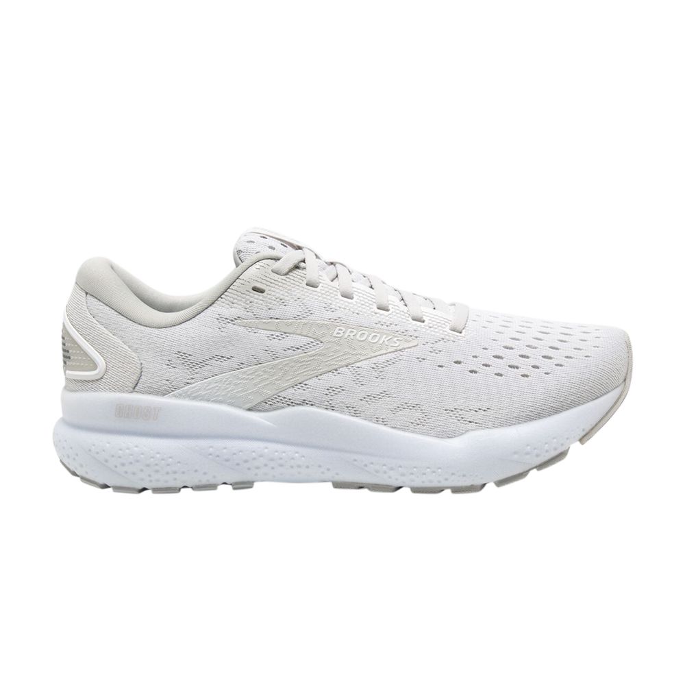 Pre-owned Brooks Wmns Ghost 16 'white Grey'