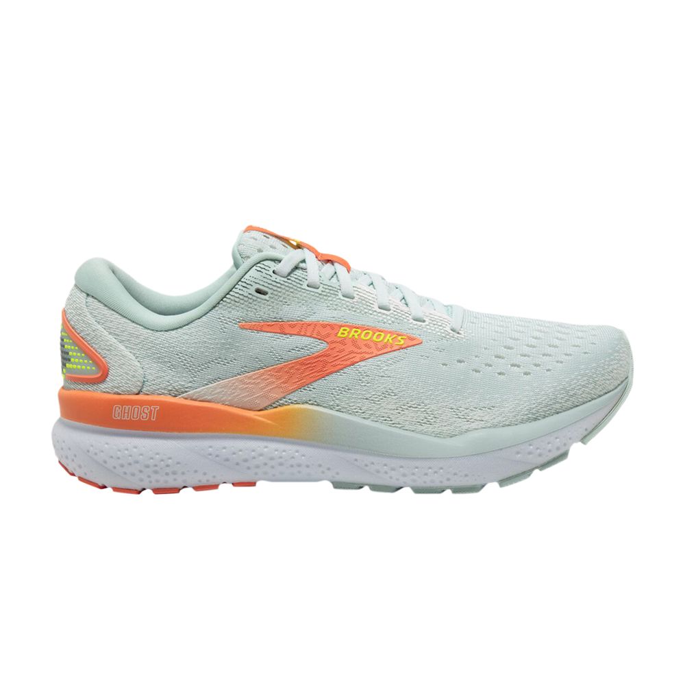 Pre-owned Brooks Wmns Ghost 16 'skylight Sunset' | Grey | Women's Size 7 In Gray