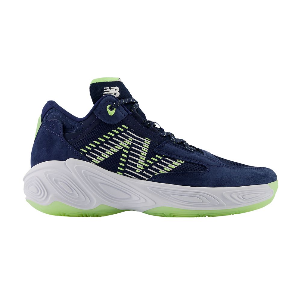 New Balance Fresh Foam BB v2 'Navy Bleached Lime Glow' | Blue | Men's Size 5.5