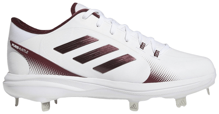 Adidas maroon baseball cleats online