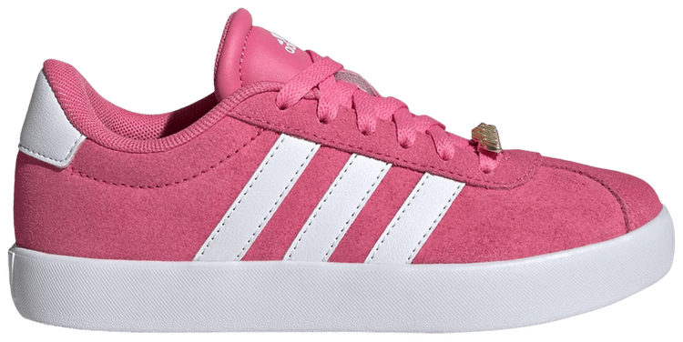Adidas VL Court 30 J Pink Fusion White