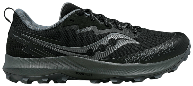 Saucony Wmns Peregrine 14 GORE TEX Black Carbon