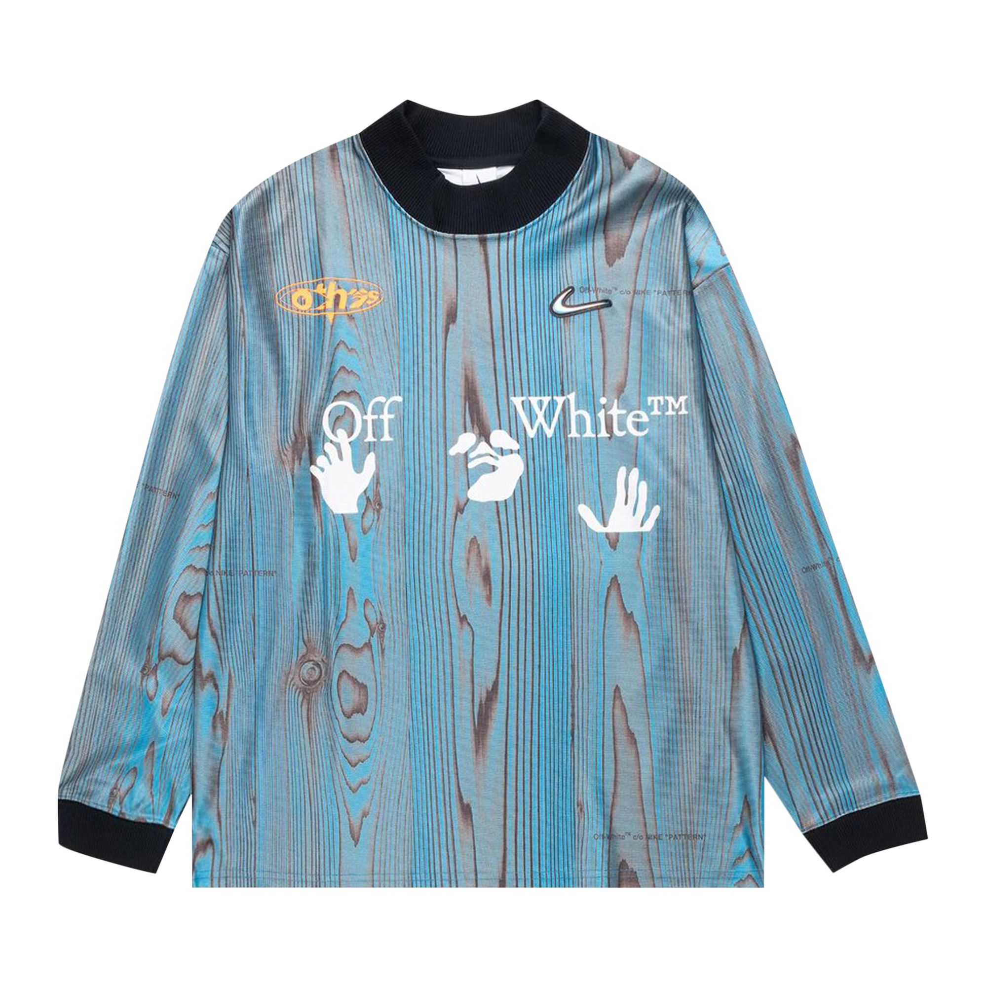 Nike x Off-White Jersey (Asia Sizing) 'Imperial Blue' | Men's Size M