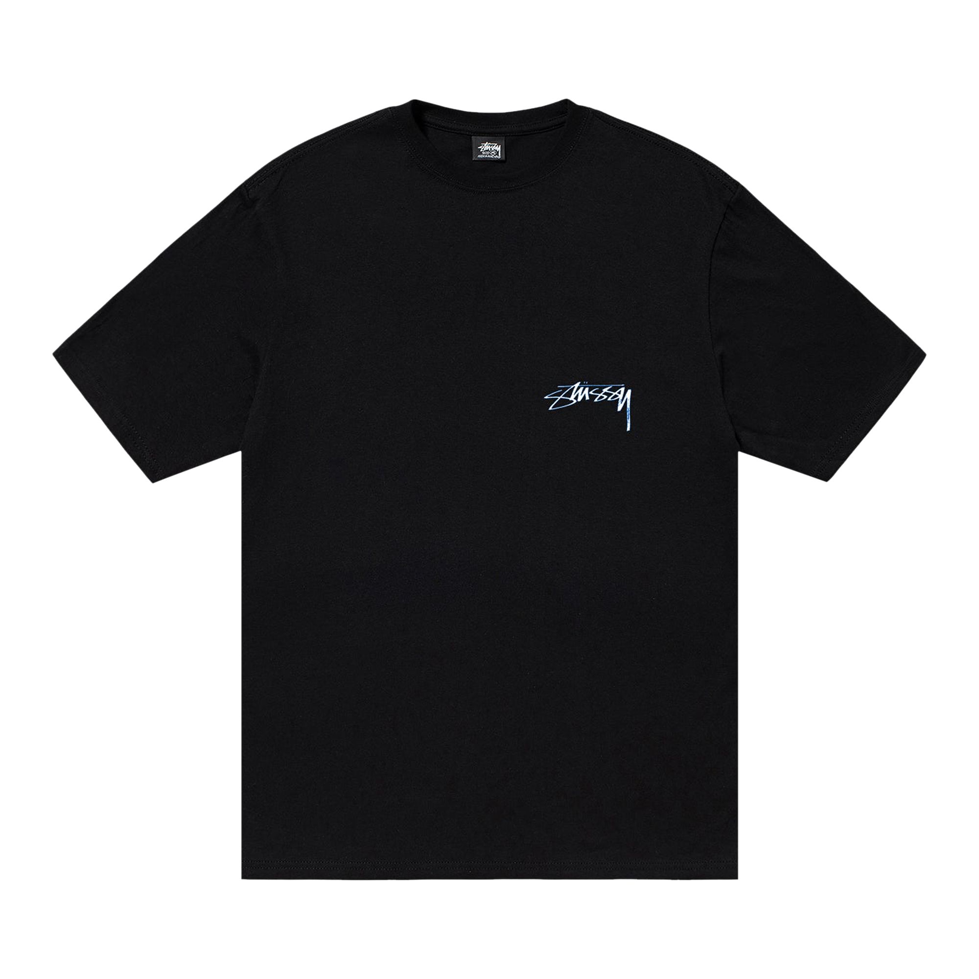Stussy Night Lights Tee 'Black' | Men's Size 2XL