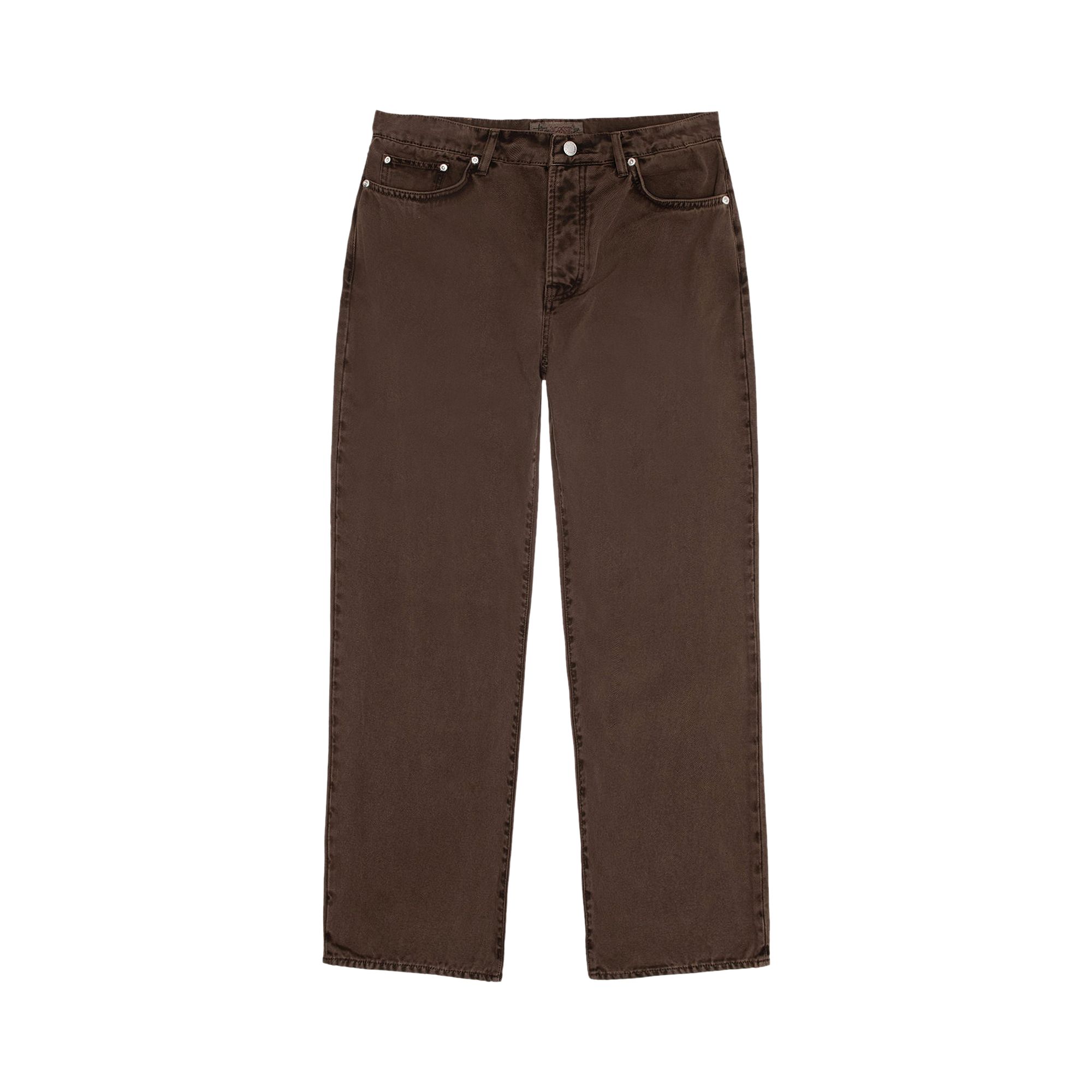Pre-owned Stussy Classic Jean 'brown'