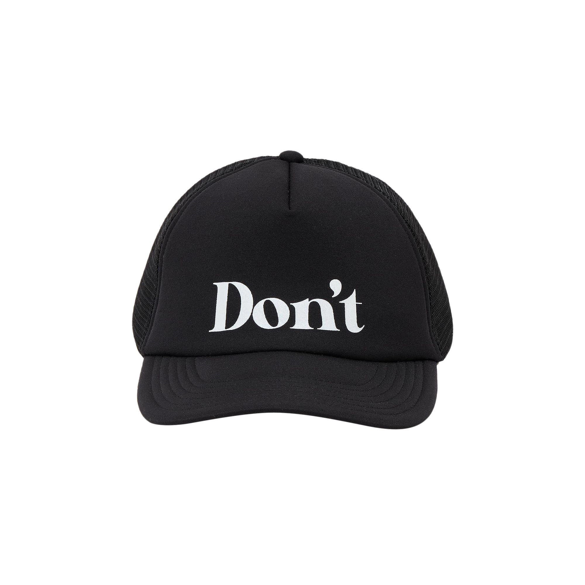 Pre-owned Undercover Don't Cap 'black' | Men's Size Onesize