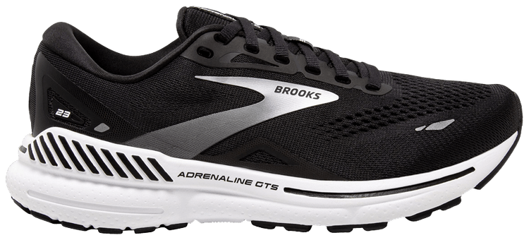 Brooks Wmns Adrenaline GTS 23 Wide Black Silver