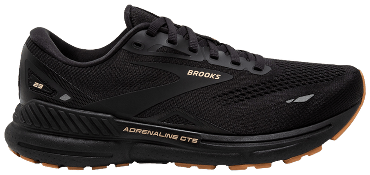 Brooks Wmns Adrenaline GTS 23 Wide Black Cream Biscuit