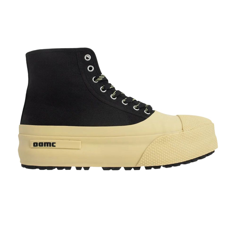 Pre-owned Oamc Ridge Vulc High 'black Yellow' | Men's Size 40