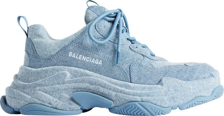 Buy Balenciaga Triple S Sneaker 'Blue Denim' - 536737 W2DEN 4000 