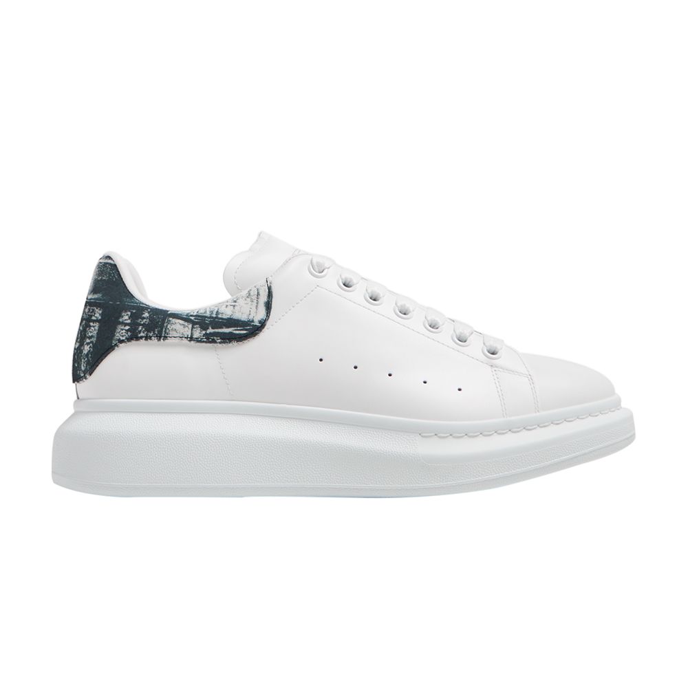 Pre-owned Alexander Mcqueen Oversized Sneaker 'white Textured Black' | Men's Size 39