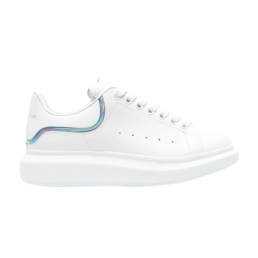 Pre-owned Alexander Mcqueen Oversized Sneaker 'white Paradise Blue' | Men's Size 42