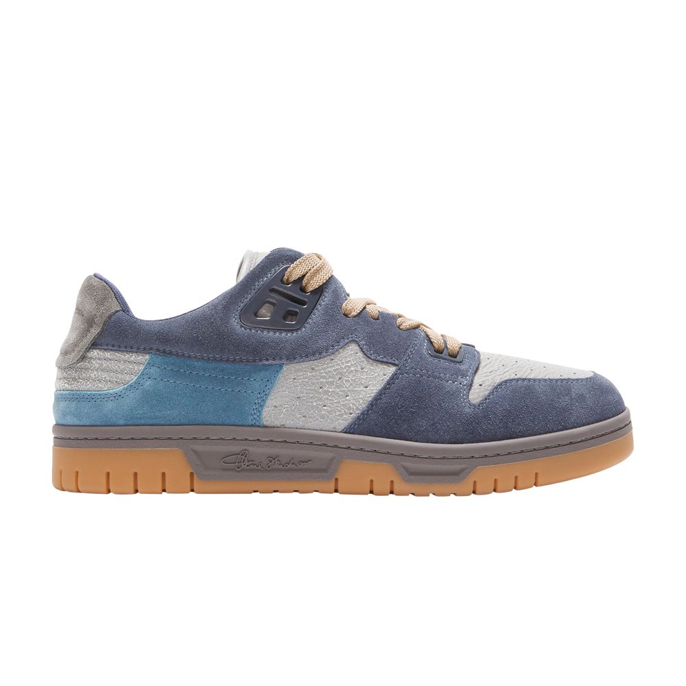 Pre-owned Acne Studios Wmns 08sthlm Low 'fuzzy - Grey Blue' | Women's Size 39