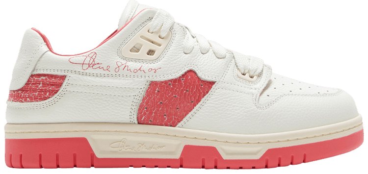 Acne Studios Wmns 08STHLM Low Pop   White Electric Pink