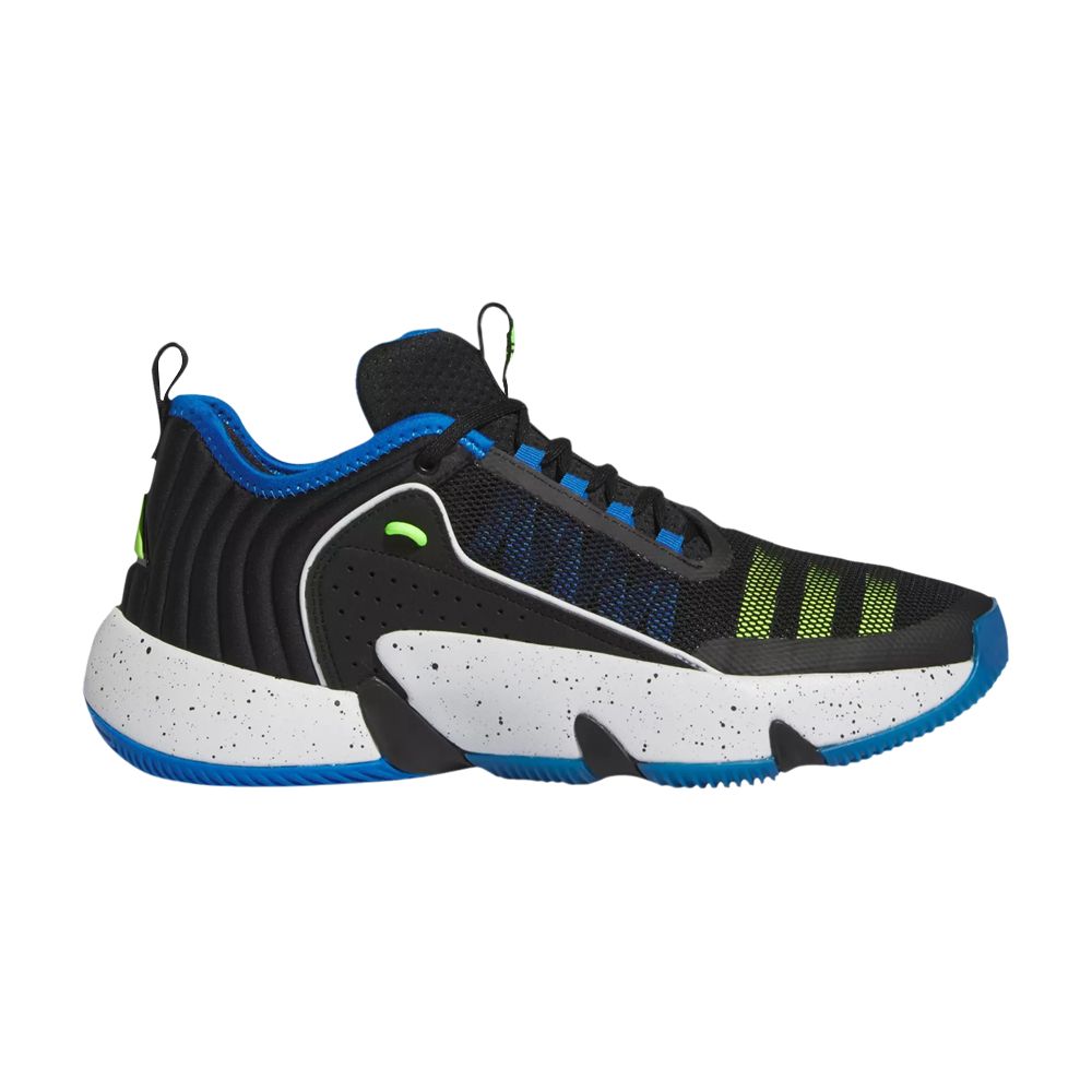 Pre-owned Adidas Originals Trae Unlimited 'black Lucid Lemon Blue Bird'