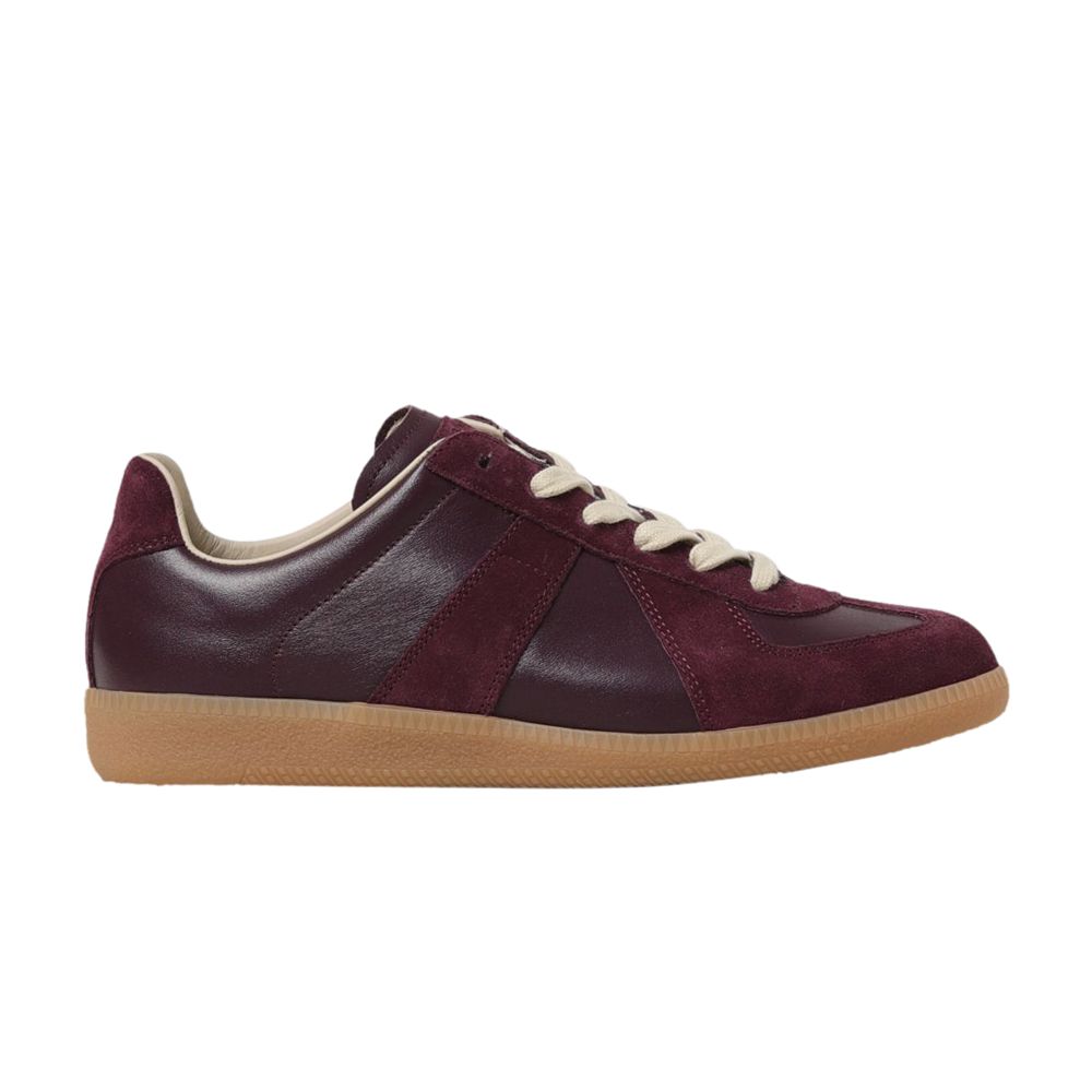 Pre-owned Maison Margiela Wmns Replica Low 'merlot' | Red | Women's Size 36