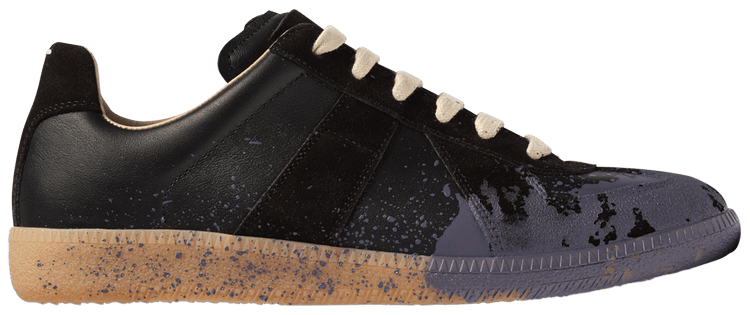 Maison Margiela Wmns Replica Low 'Paint Splatter - Black Pewter'