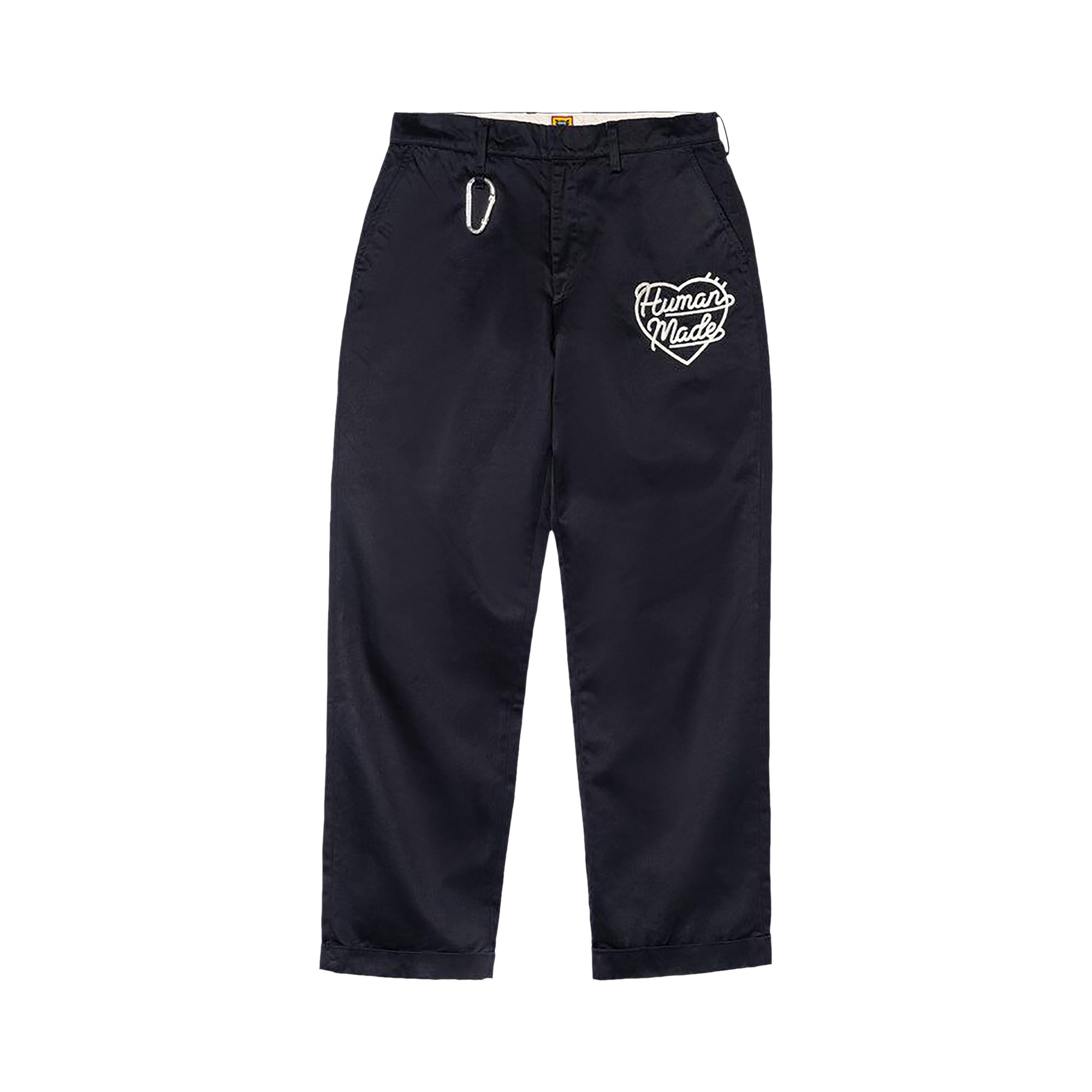 Pre-owned Human Made Chino Pants 'navy' In Blue