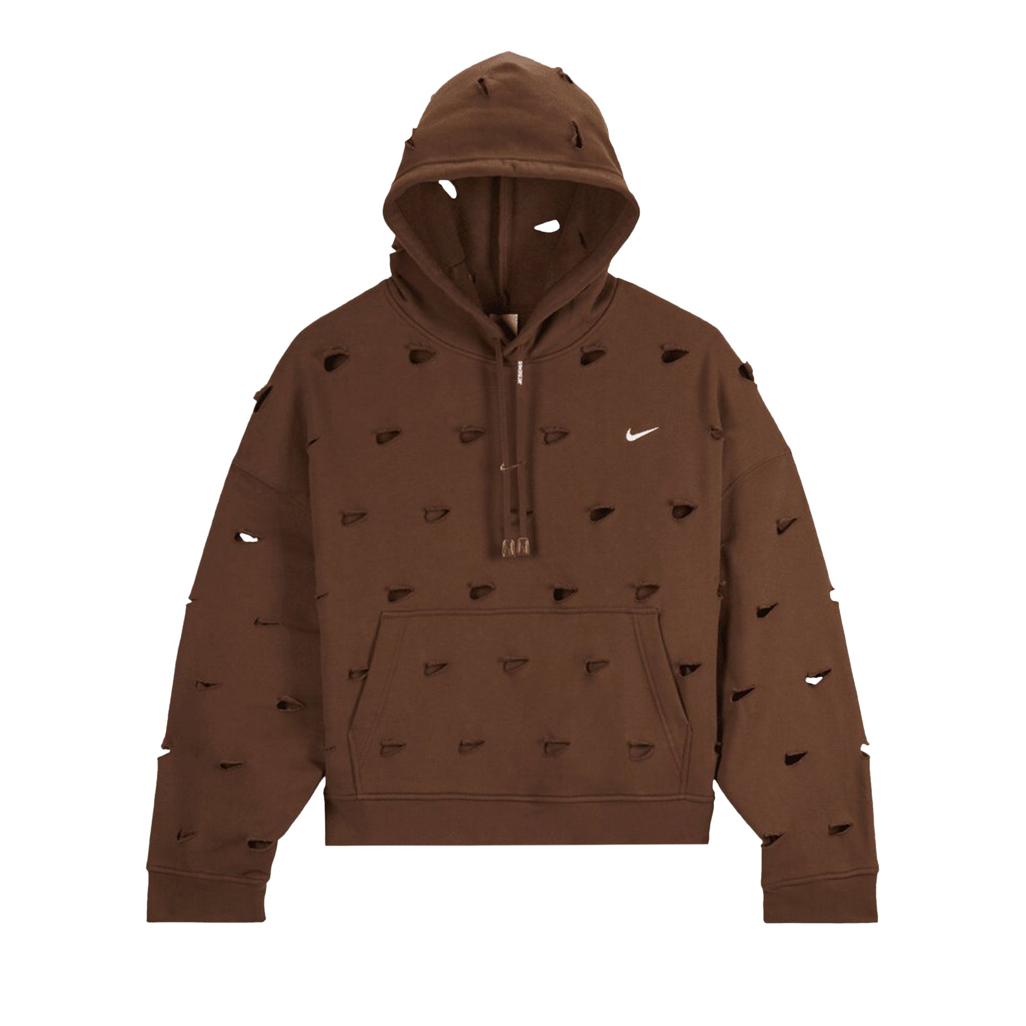 Nike x Jacquemus Hoodie 'Brown' | Men's Size L