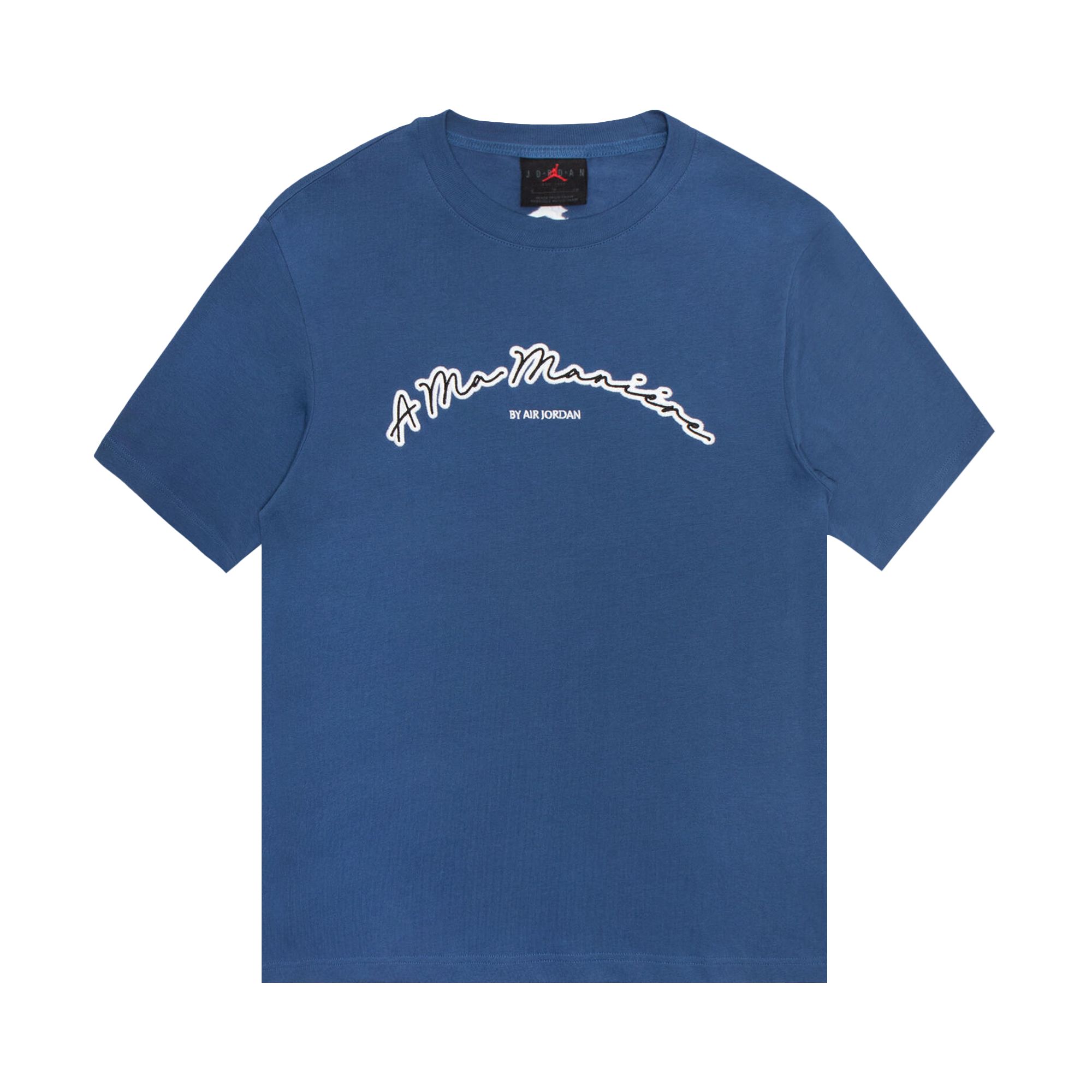 Air Jordan x A Ma Maniére Short-Sleeve Tee 'Blue' | Men's Size 2XL