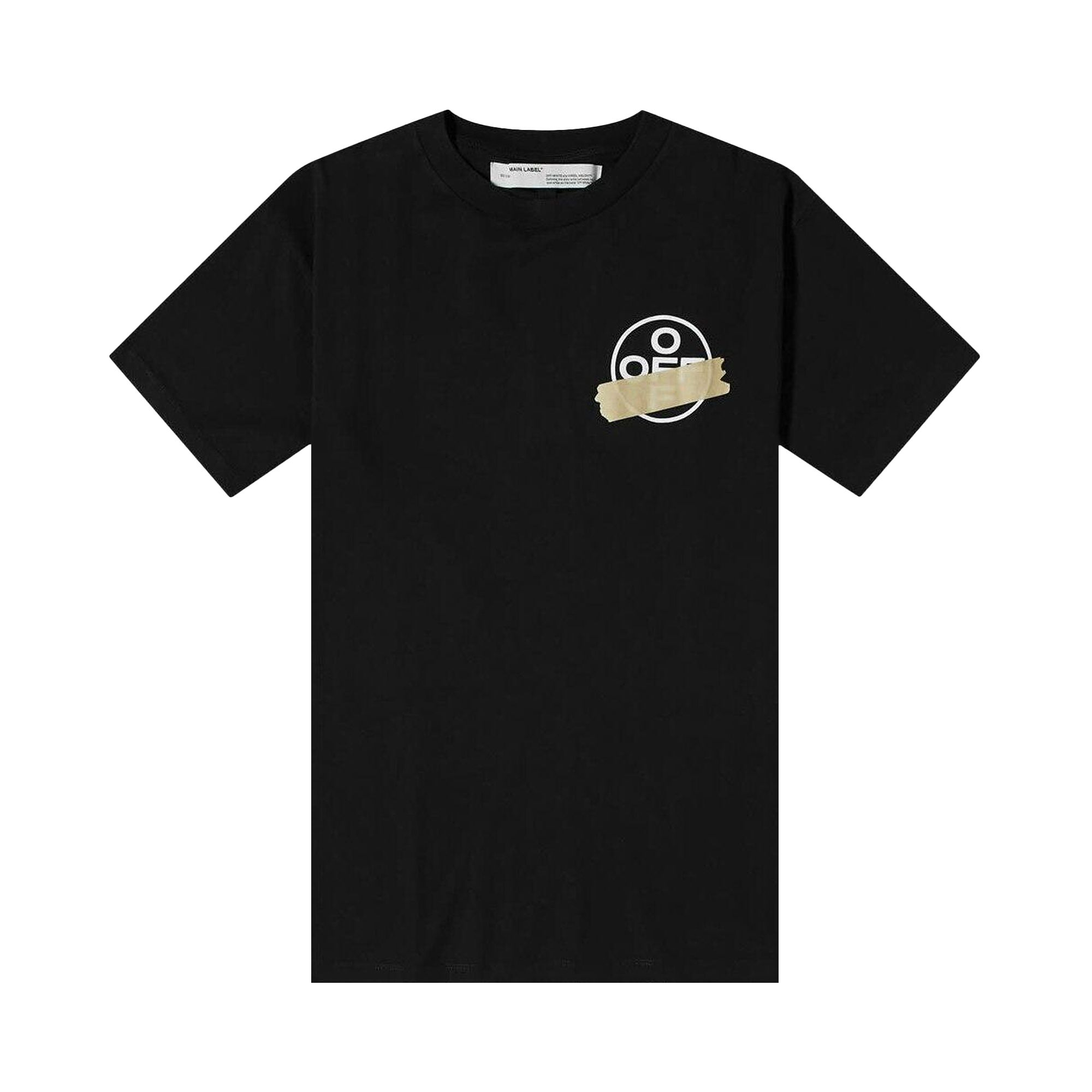 Off-White Oversized Tape Arrows T-shirt 'Black' | Men's Size L