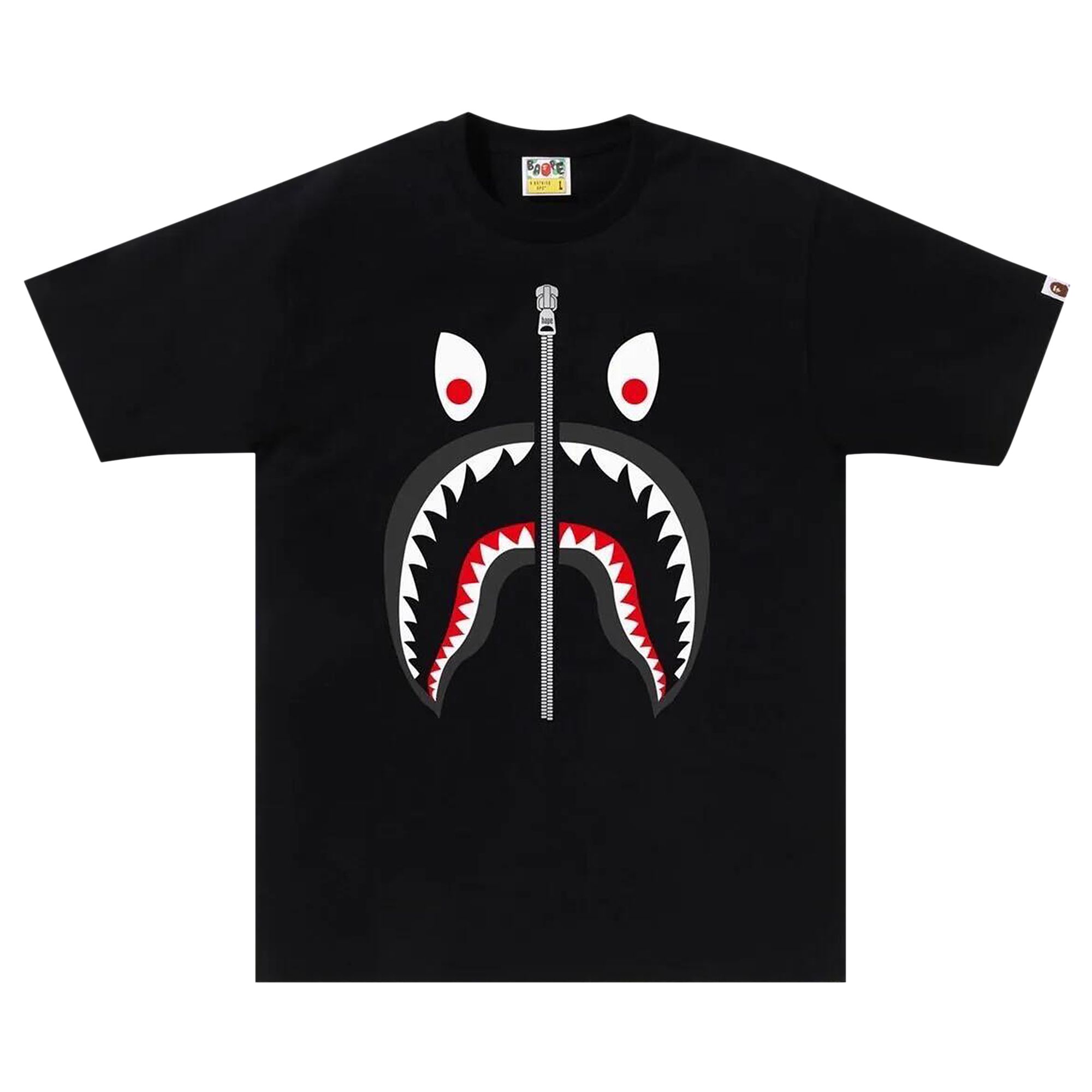 BAPE Mad Shark Tee 'Black' | Men's Size M