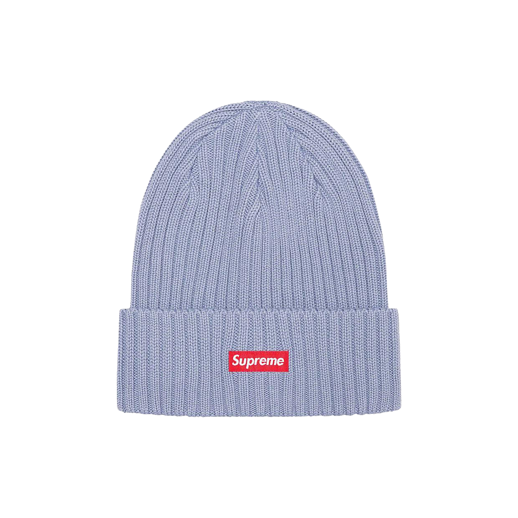 Pre-owned Supreme Overdyed Beanie 'slate' In Blue