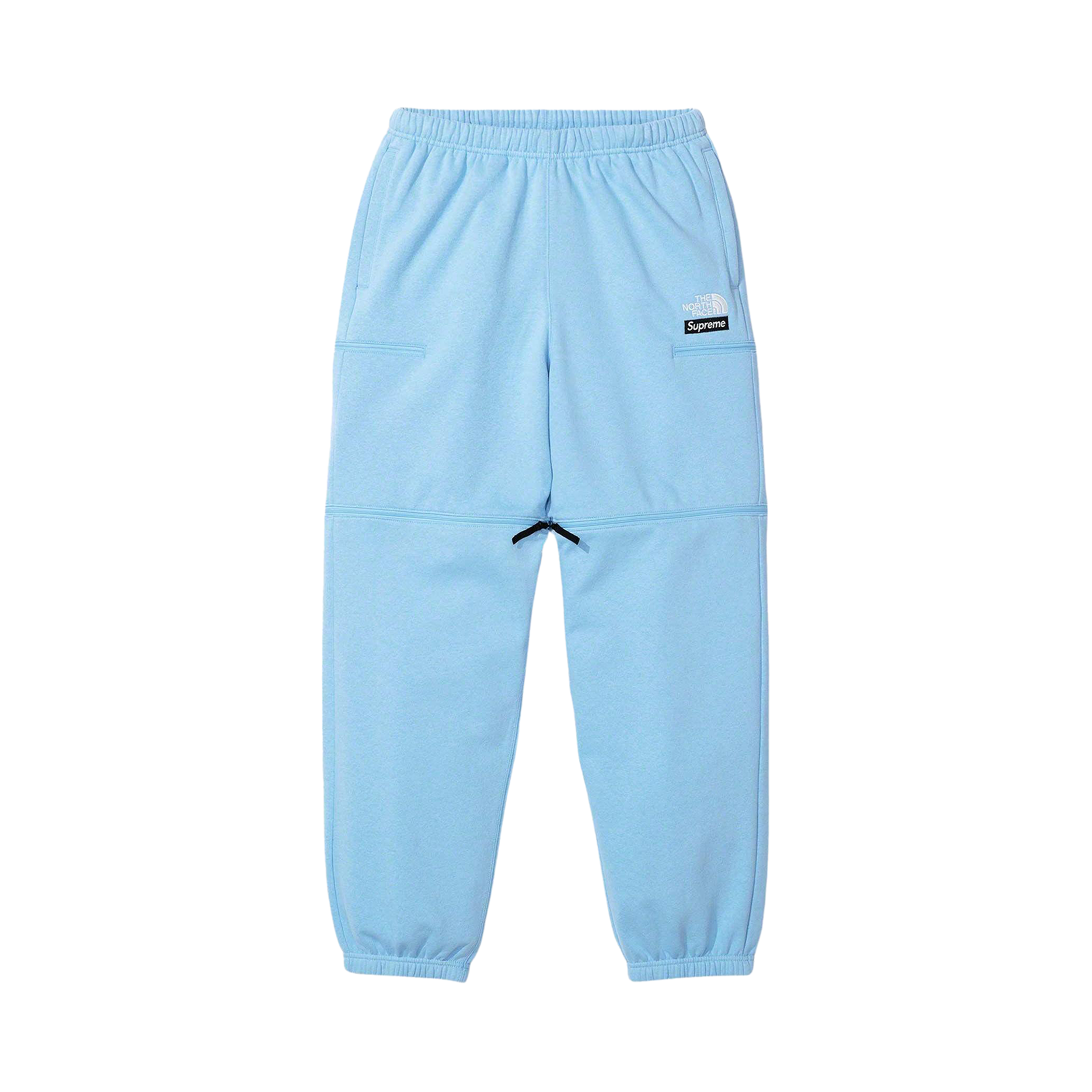 Pre-owned Supreme X The North Face Convertible Sweatpant 'blue'