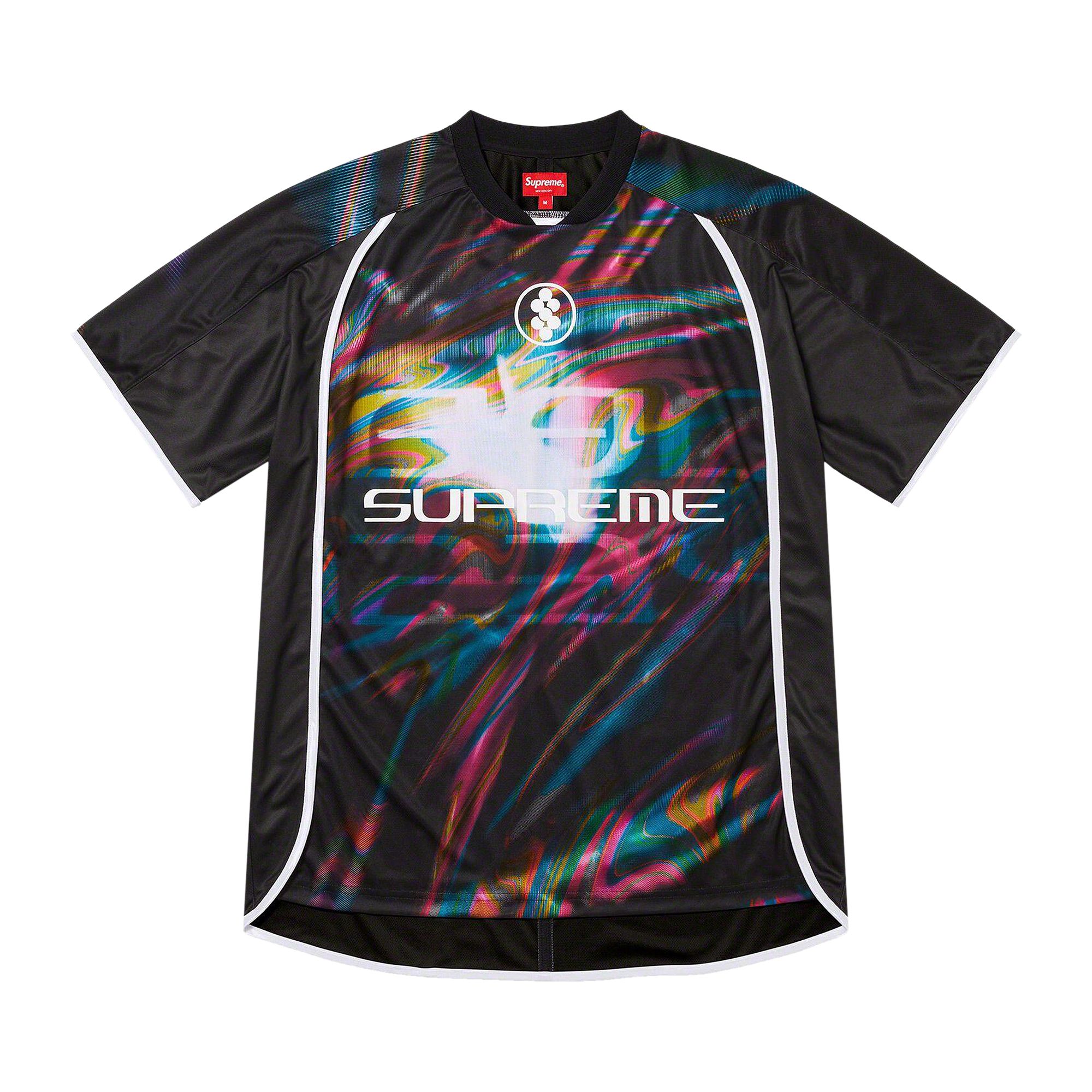 Pre-owned Supreme Feedback Soccer Jersey 'black'