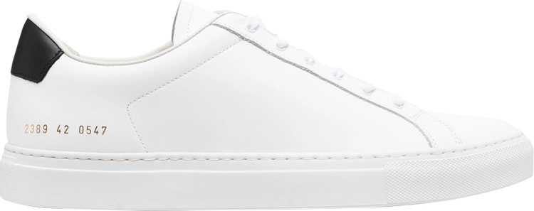 Common Projects Retro Low White Black