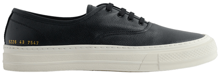 Buy Common Projects Four Hole Lace Up Black 5226 7547 GOAT UK