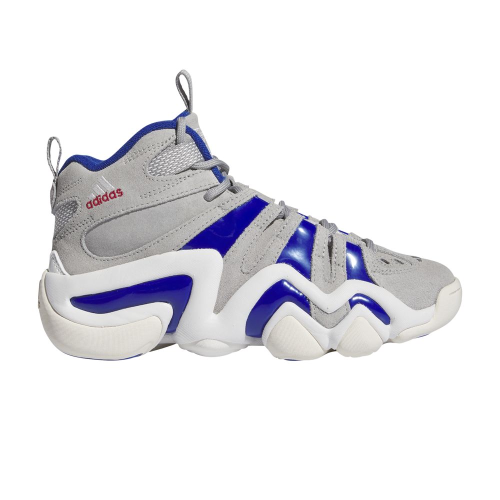 Pre-owned Adidas Originals Adidas Crazy 8 J 'dodgers' | Grey | Kid's Size 4