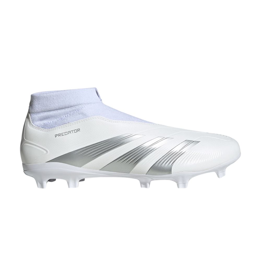 adidas Predator 24 League Laceless FG 'Pearlized Pack' | White | Men's Size 9