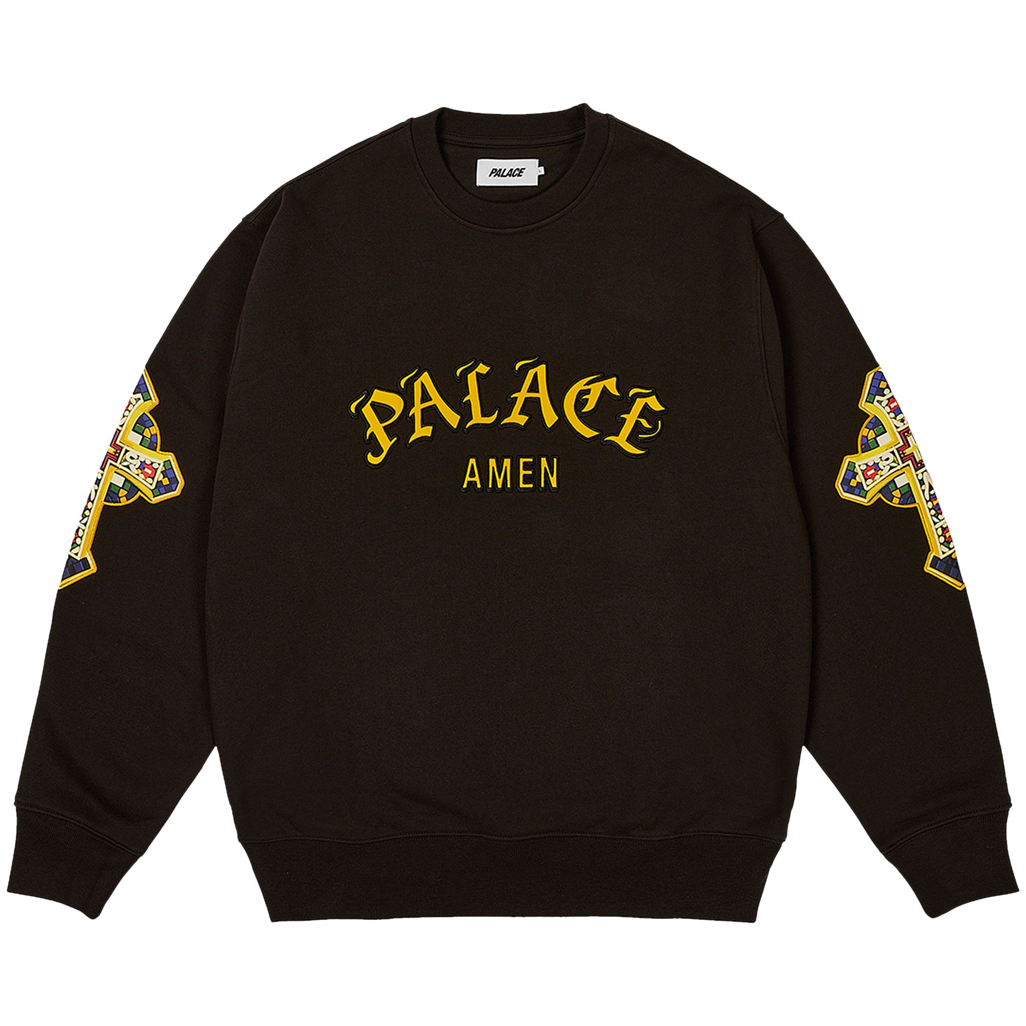 Palace Saints Crew 'Black' | Men's Size XL