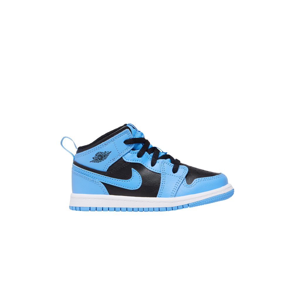 Air Jordan 1 Mid TD 'University Blue Black' | Infant Size 3 - DQ8425-401
