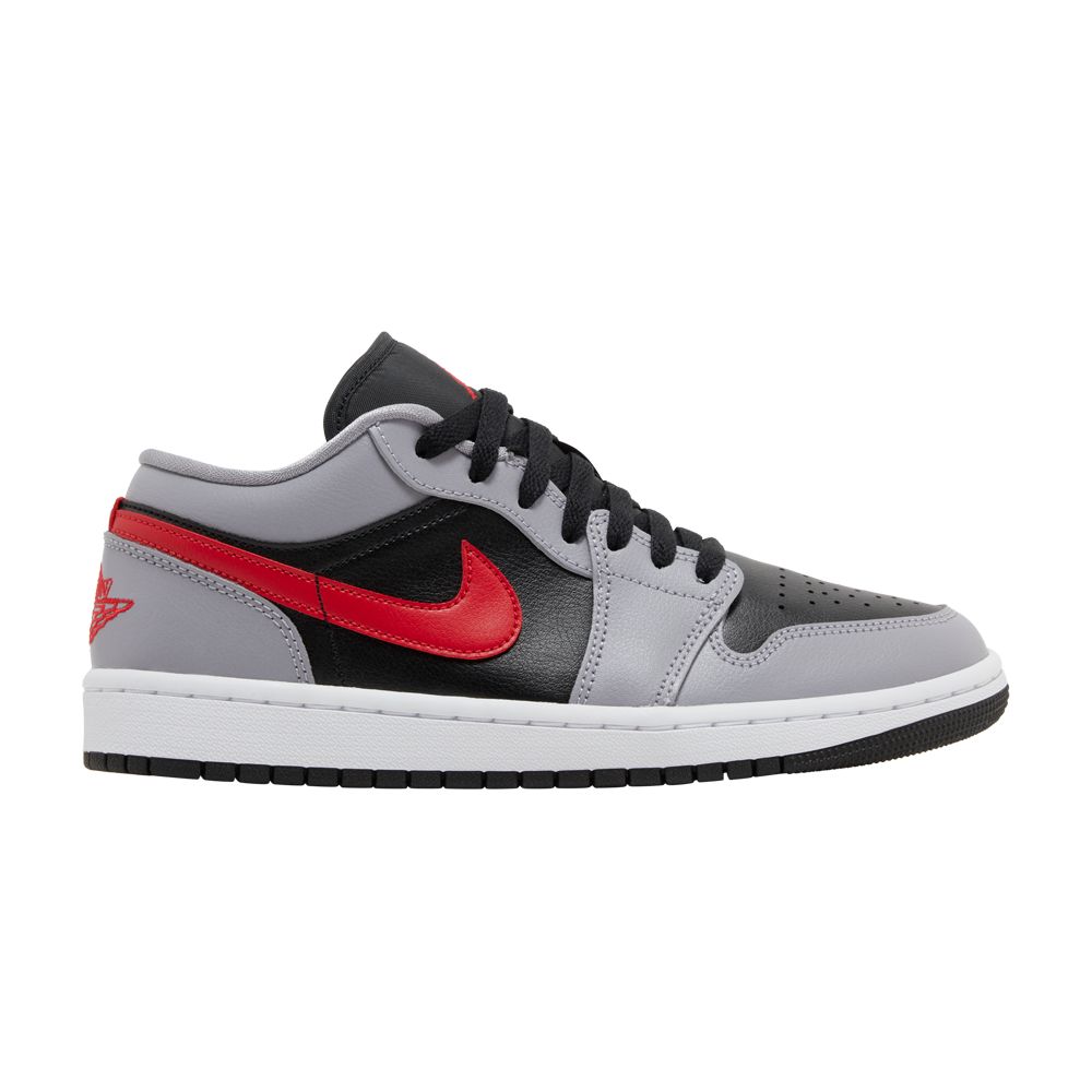 Wmns Air Jordan 1 Low 'Cement Fire Red' | Grey | Women's Size 10.5
